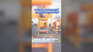 Máy tách từ bột khô tự động tiết kiệm nhân công