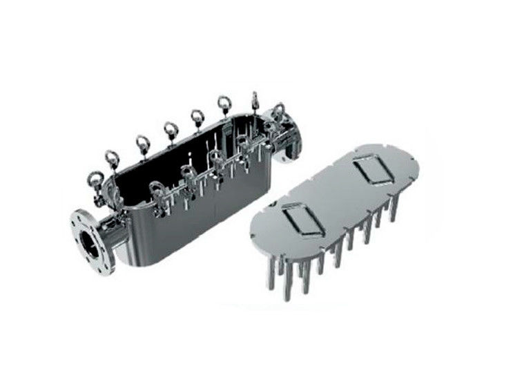 Thép không gỉ Magnet vĩnh viễn Iron Remover Pipe Iron Separator Flange được gắn thiết kế mở rộng chống ăn mòn