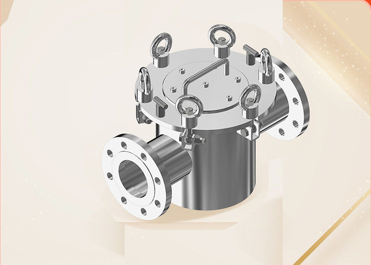 Thép không gỉ Magnet vĩnh viễn Iron Remover Pipe Iron Separator Flange được gắn thiết kế mở rộng chống ăn mòn