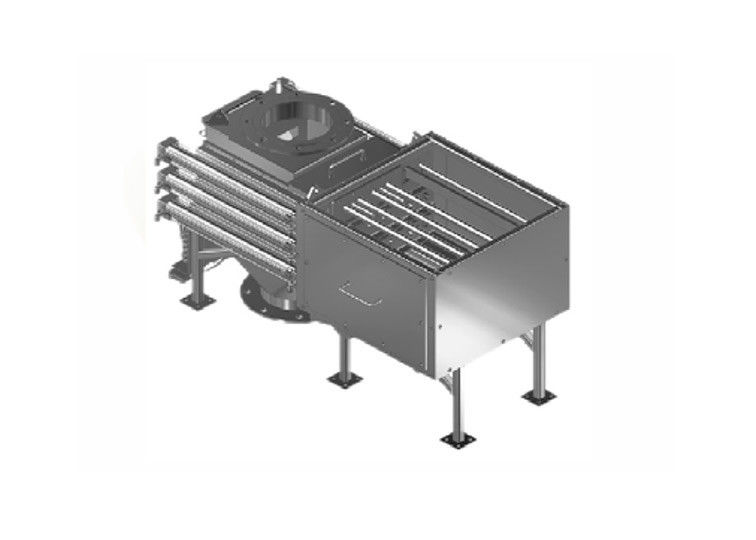 Pneumatic tự làm sạch loại ngăn kéo Máy tách từ tính siêu mạnh nhiều lớp để tăng cường loại bỏ sắt