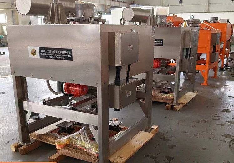 Máy tách nam châm khô cho vật liệu cathode pin lithium Phân tách các tạp chất sắt hiệu quả tăng 20%