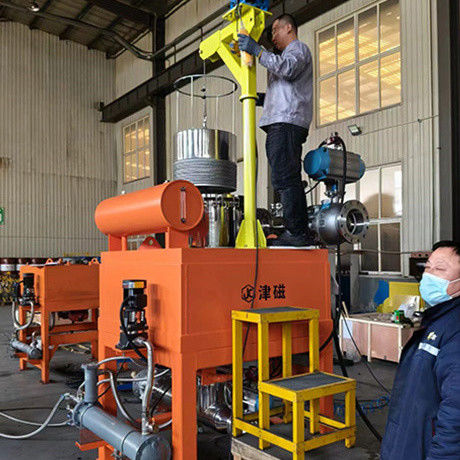 Nước làm mát điện từ slurry tự động từ tính loại bỏ sắt cho quặng kim loại thô và quặng phi kim loại