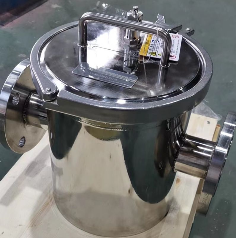Loại ống dẫn chất lỏng Máy tách kim châm vĩnh viễn Máy tách sắt 304SS 316SS Ti Shell
