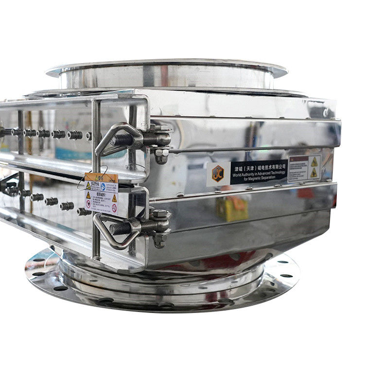 10,000 Gauss cao cường độ từ tính phân tách quặng sắt / kim loại phế liệu / thạch anh sắp xếp