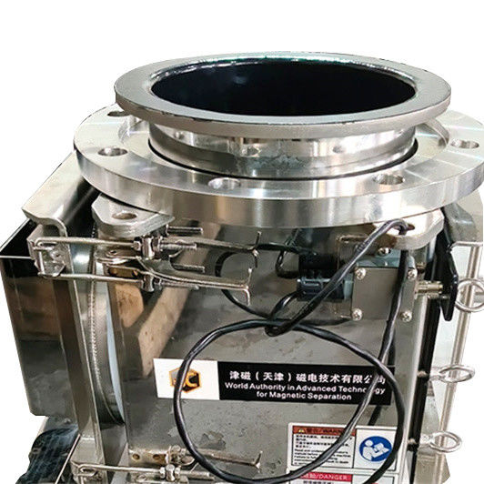 Máy tách nam châm xoay hạng nặng cho các dây chuyền chế biến quặng cát Độ ổn định cao & Bảo hành toàn cầu