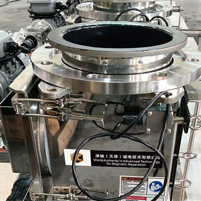 Máy tách nam châm xoay cho pin lithium 10000-16000 Gauss