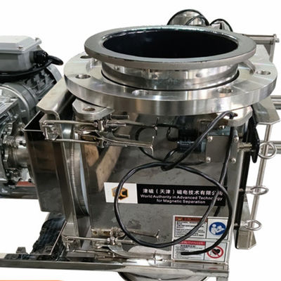 Tiết kiệm năng lượng Rotary Magnetic Separator 24/7 Hoạt động Máy tách sắt bảo trì thấp